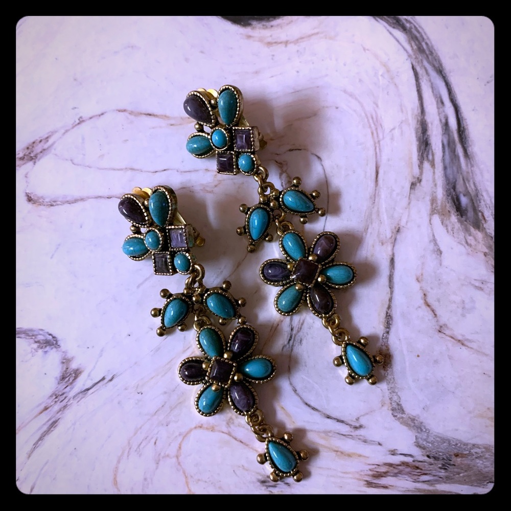 Clip on fashion earrings from Italy